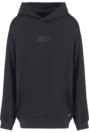 EA7 Hoodie mit gummiertem Logo