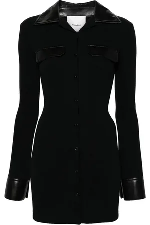Nanushka Geripptes Bryelle Minikleid