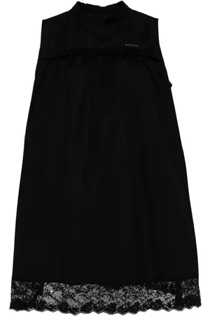 We11 Done Kleid mit Spitze
