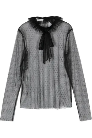 Serafini Bluse aus Point d