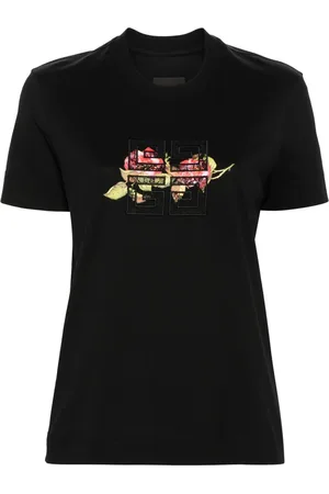 Givenchy T-Shirt mit 4G-Spitze