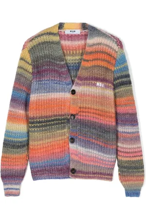 Msgm Cardigan mit Logo-Stickerei
