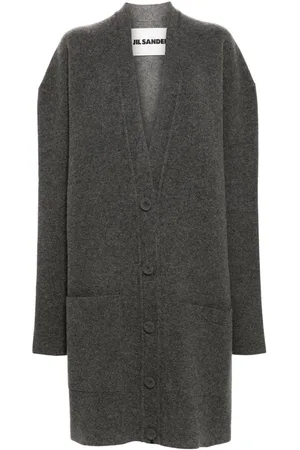 Jil Sander Cardigan mit tiefer Schulter