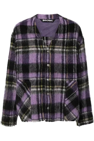 Palm Angels Karierter Cardigan
