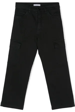 Paolo Pecora Cargohose mit Logo-Detail