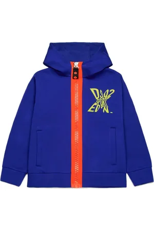 Dsquared2 Kapuzenjacke mit Logo-Print