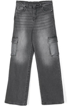 Liu Jo Cargohose mit Logo-Schild