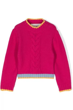 Simonetta Pullover mit Streifendetail