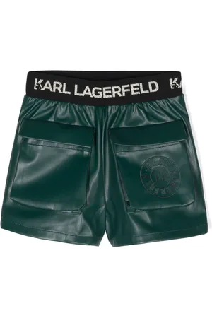 Karl Lagerfeld Shorts mit Logo-Verzierung
