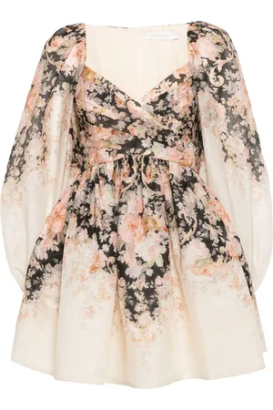 ZIMMERMANN Illustration Minikleid