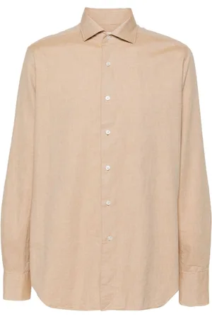 Glanshirt Langärmeliges Flanellhemd
