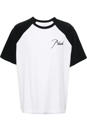 Rhude T-Shirt mit Raglanärmeln