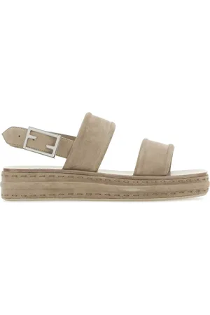 Fendi Sandalen aus Wildleder