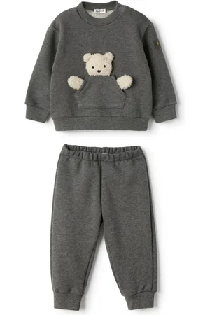 Il gufo Jersey-Jogginganzug mit Bär