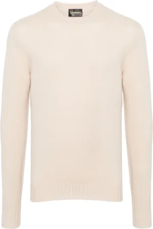 DRUMOHR Kaschmirpullover mit Rundhalsausschnitt