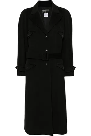 CHANEL 1997 Einreihiger Mantel