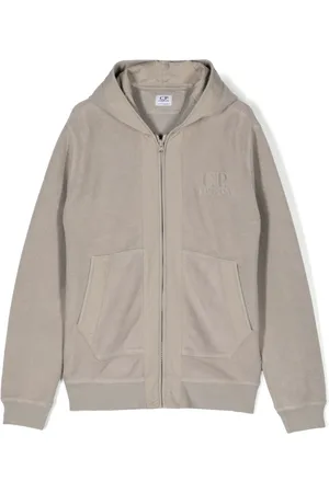 C.P. Company Hoodie mit Logo-Stickerei