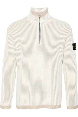 Stone Island Gerippter Vanisé-Pullover