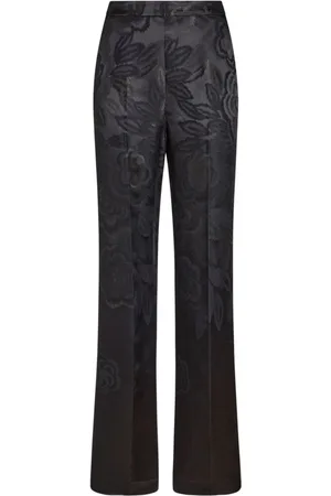 Etro Palazzo-Hose mit Jacquardmuster