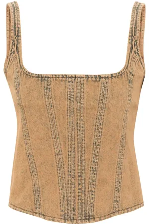 GIUSEPPE DI MORABITO Top aus Denim
