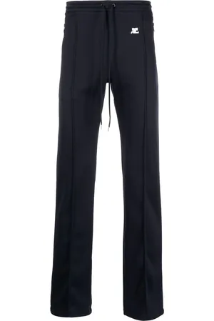 Courrèges Hose mit Logo-Applikation