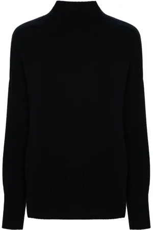 Allude Kaschmirpullover mit Stehkragen
