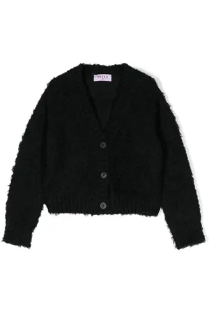 PUCCI Junior Cardigan mit Onde-Print