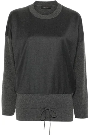 Fabiana Filippi Cropped-Pullover aus Flanell