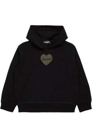 Dsquared2 Hoodie mit Strass-Logo