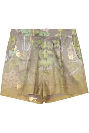 Cynthia Rowley Shorts mit Blumen-Print