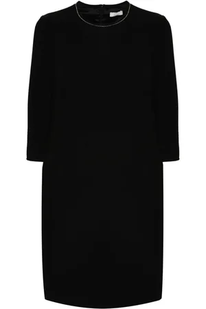 PESERICO SIGN Midikleid mit Perlen