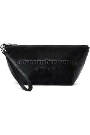 Alexander Wang Clutch mit Logo-Prägung