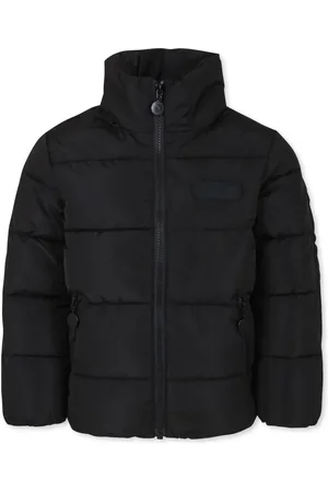 Stella McCartney Gefütterte Jacke mit Logo-Patch
