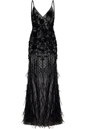 ROOM76 Semi-transparentes Abendkleid