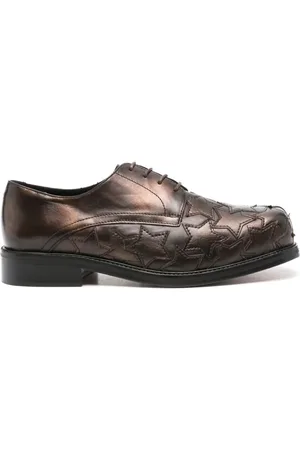 Stefan Cooke Derby-Schuhe mit eckiger Kappe