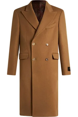 Etro Doppelreihiger Mantel aus Kaschmir