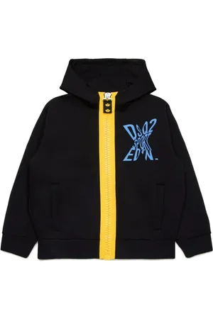 Dsquared2 Kapuzenjacke mit Logo-Print