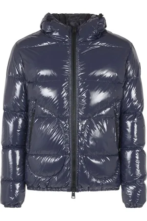 HERNO Gefütterte Jacke mit Logo-Patch
