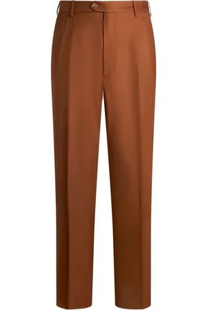 Etro Straight-Leg-Hose mit Falten