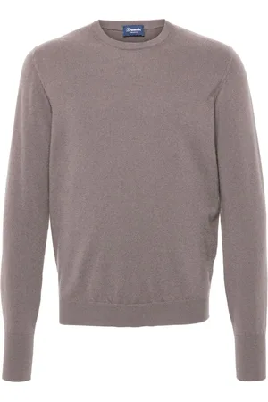 DRUMOHR Klassischer Kaschmirpullover