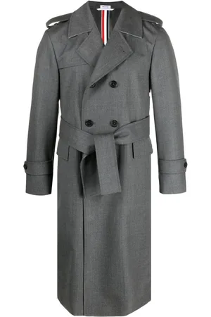 Thom Browne Trenchcoat aus Wolle