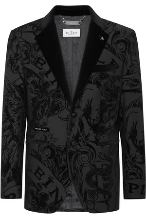 Philipp Plein Sakko mit grafischem Print