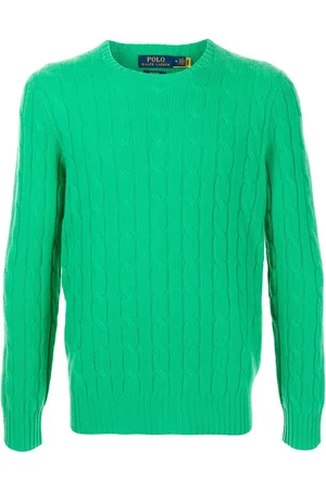 Ralph Lauren Kaschmirpullover mit Zopfmuster