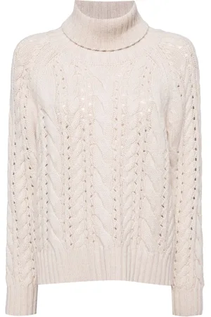 N.PEAL Rollkragenpullover aus Kaschmir