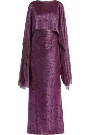 TALBOT RUNHOF Maxikleid im Cape-Design