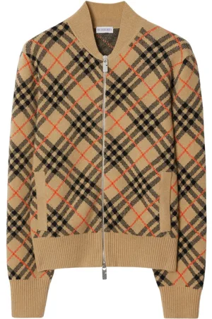 Burberry Karierter Kaschmircardigan