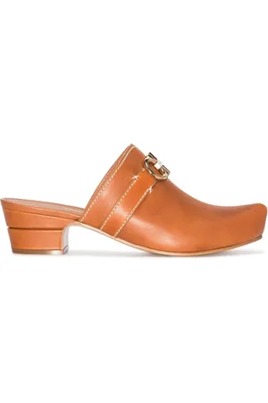 Salvatore Ferragamo Mules mit Gancini-Detail