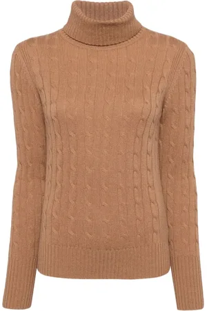 N.PEAL Pullover mit Zopfmuster