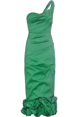 RACHEL GILBERT Ochre Midikleid
