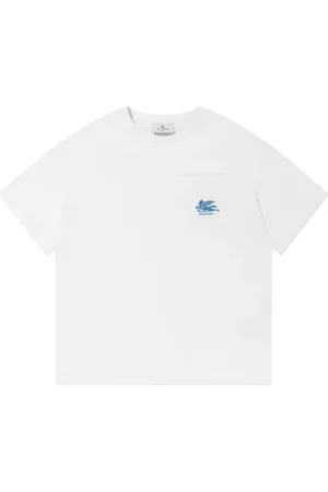 Etro T-Shirt mit Logo-Stickerei